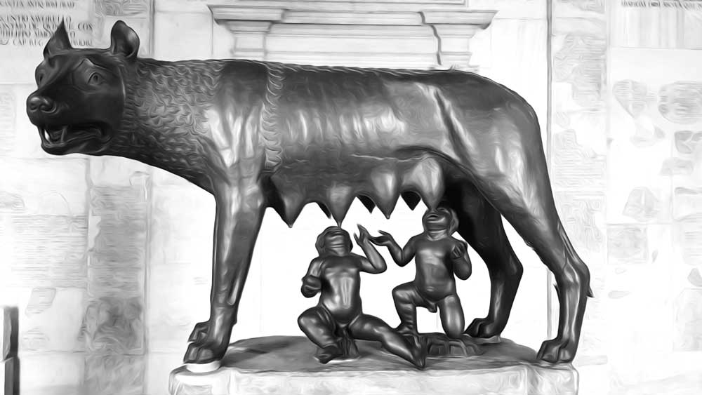 Remus, Romulus and the Capitoline She-wolf